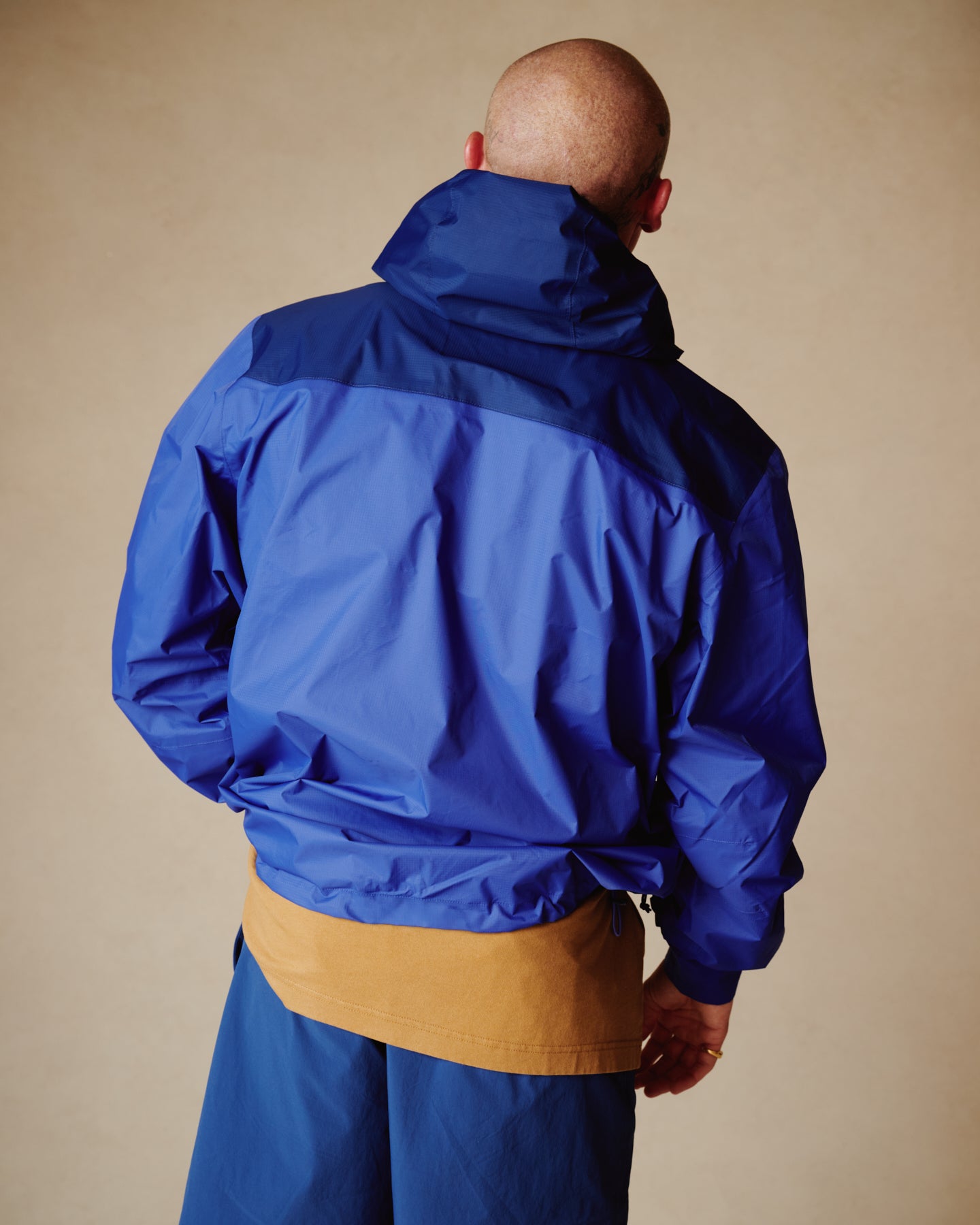BAKLAVA SHELL JACKET (ROYAL/NAVY)