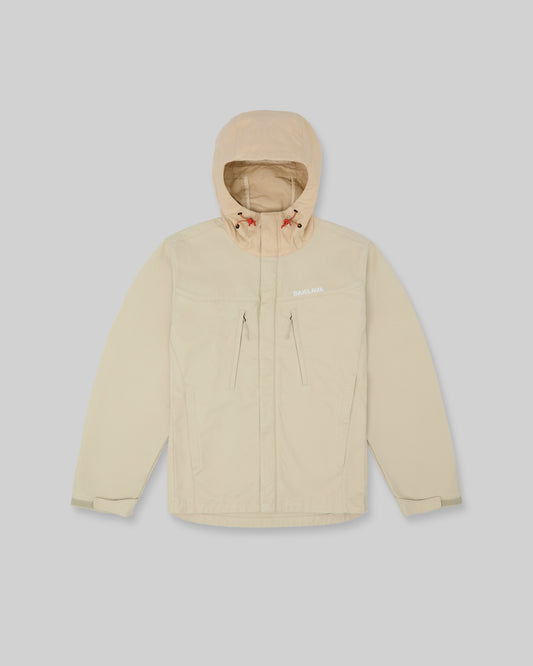 BAKLAVA CANVAS SHELL JACKET (CREAM/TAN)