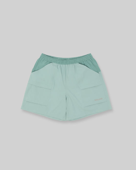 BAKLAVA TRAIL SHORTS (MINT/TEAL)