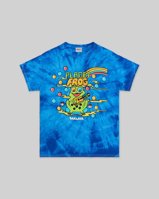 BAKLAVA "PLANET FROG" TIE-DYE TEE