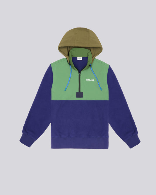 BAKLAVA TECH FLEECE (NAVY/GREEN)