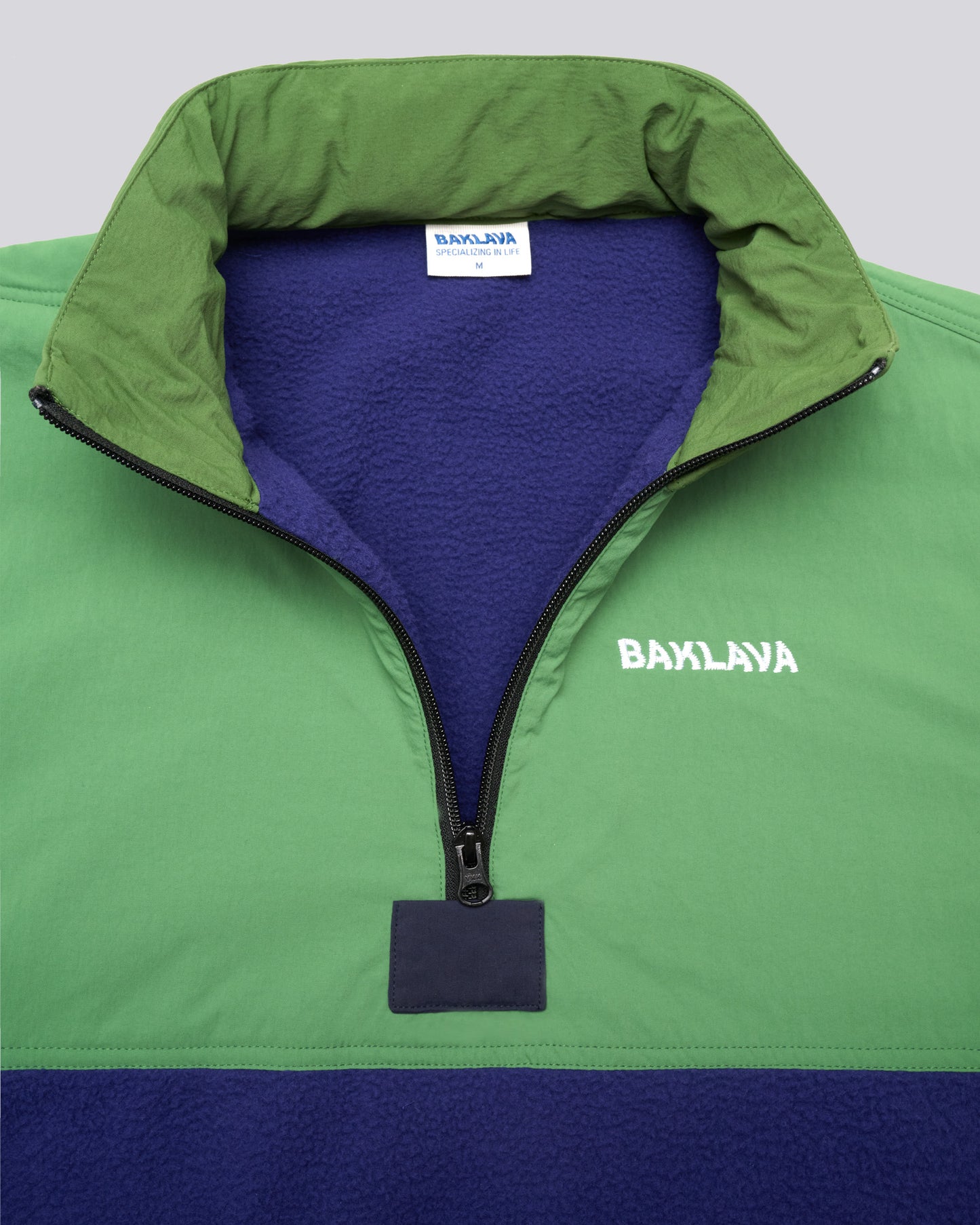 BAKLAVA TECH FLEECE (NAVY/GREEN)