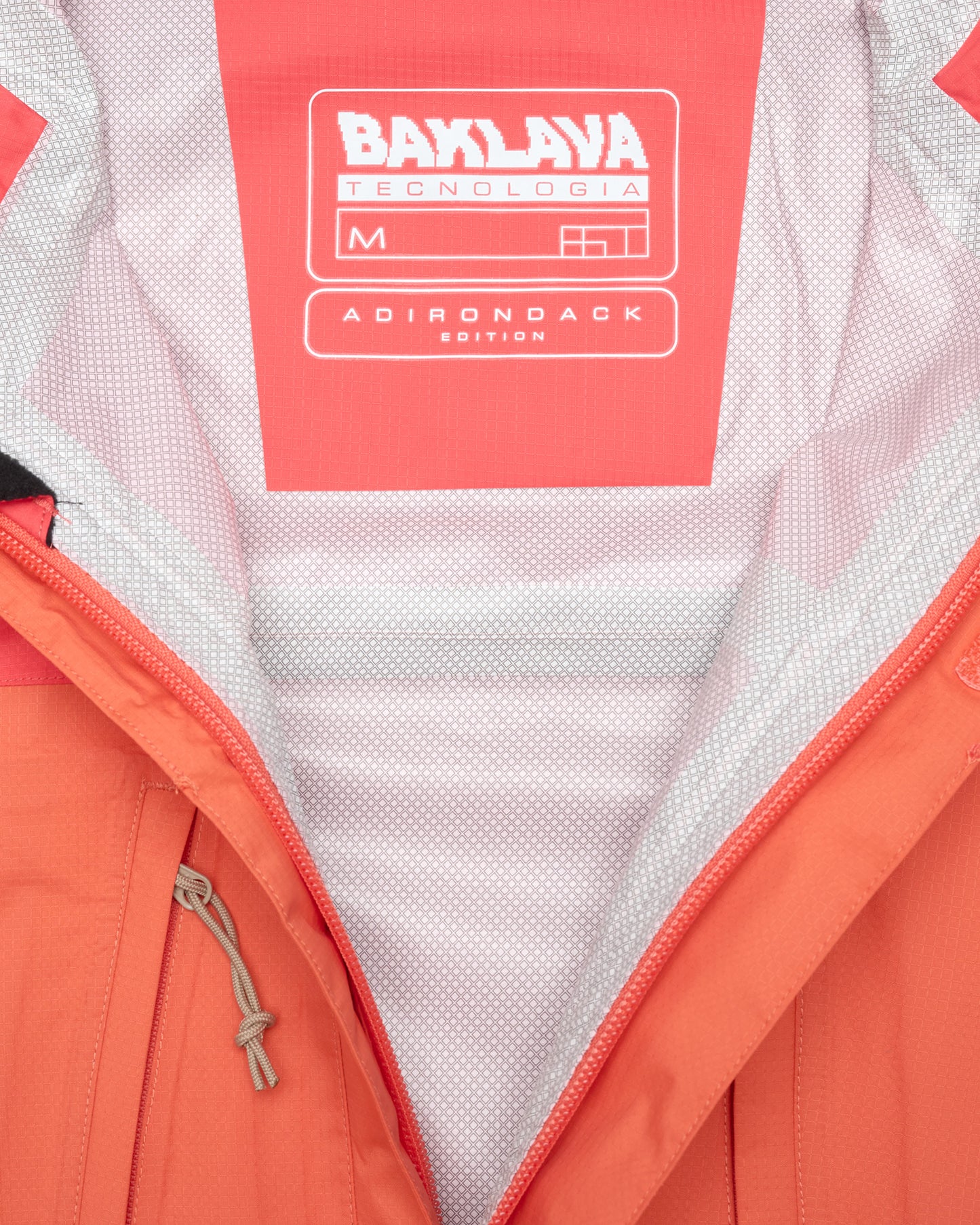 BAKLAVA SHELL JACKET (CORAL/ORANGE)